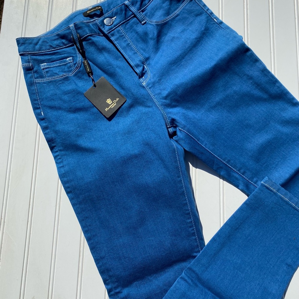 Massimo Dutti High Rise Skinny Jeans NWT